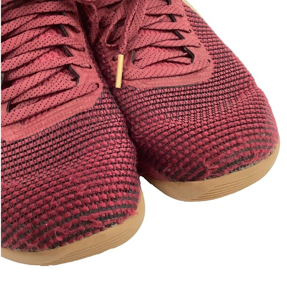 Reebok Crossfit Nano 8.0-Women's 6.5-Flexweave Burgundy/Gold-Gym/Workout- DV5750 - Picture 7 of 12